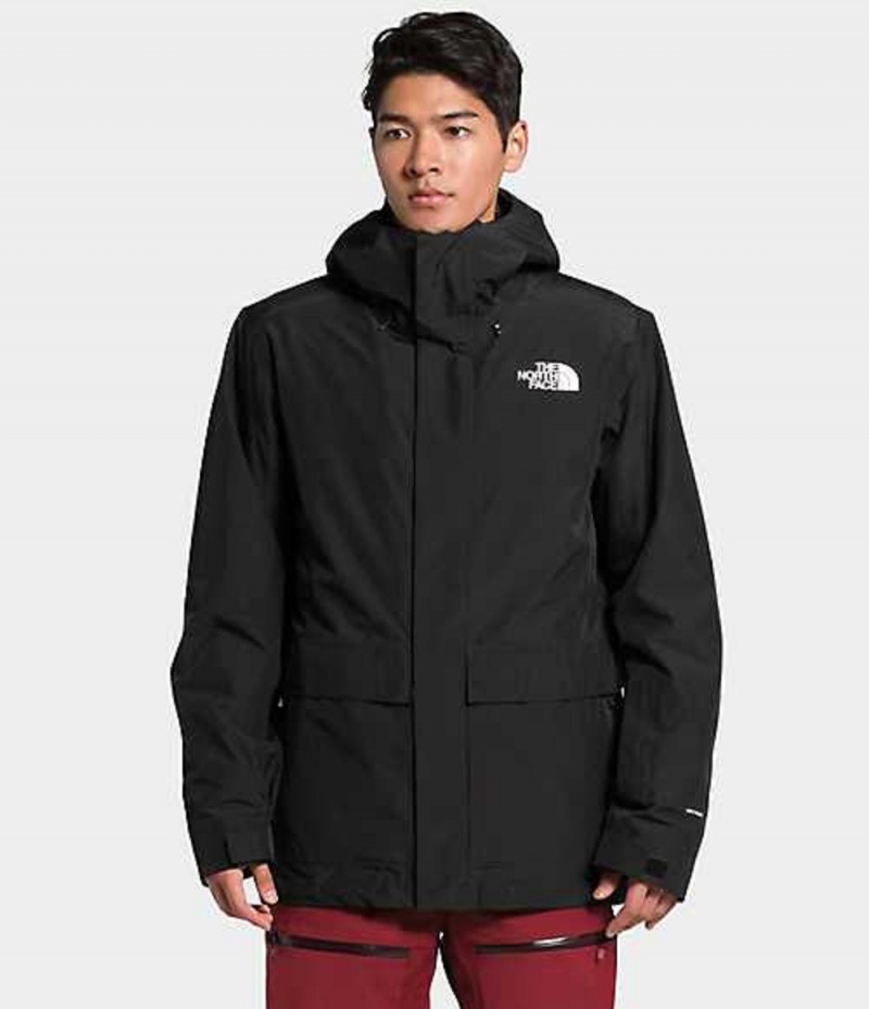 Skiing The North Face Clement Triclimate® Hombre Negras | 3841507-NB