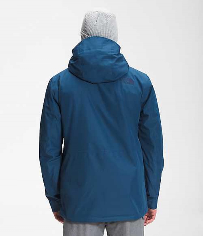 Skiing The North Face Clement Triclimate® Hombre Azules | 3648512-EM