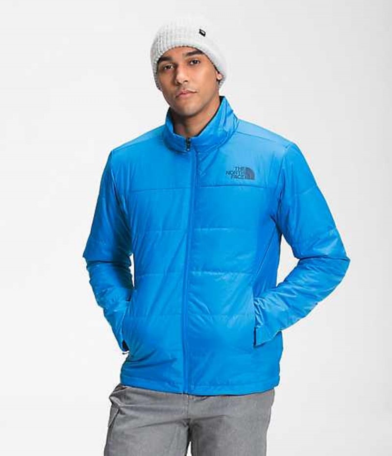 Skiing The North Face Clement Triclimate® Hombre Azules | 3648512-EM