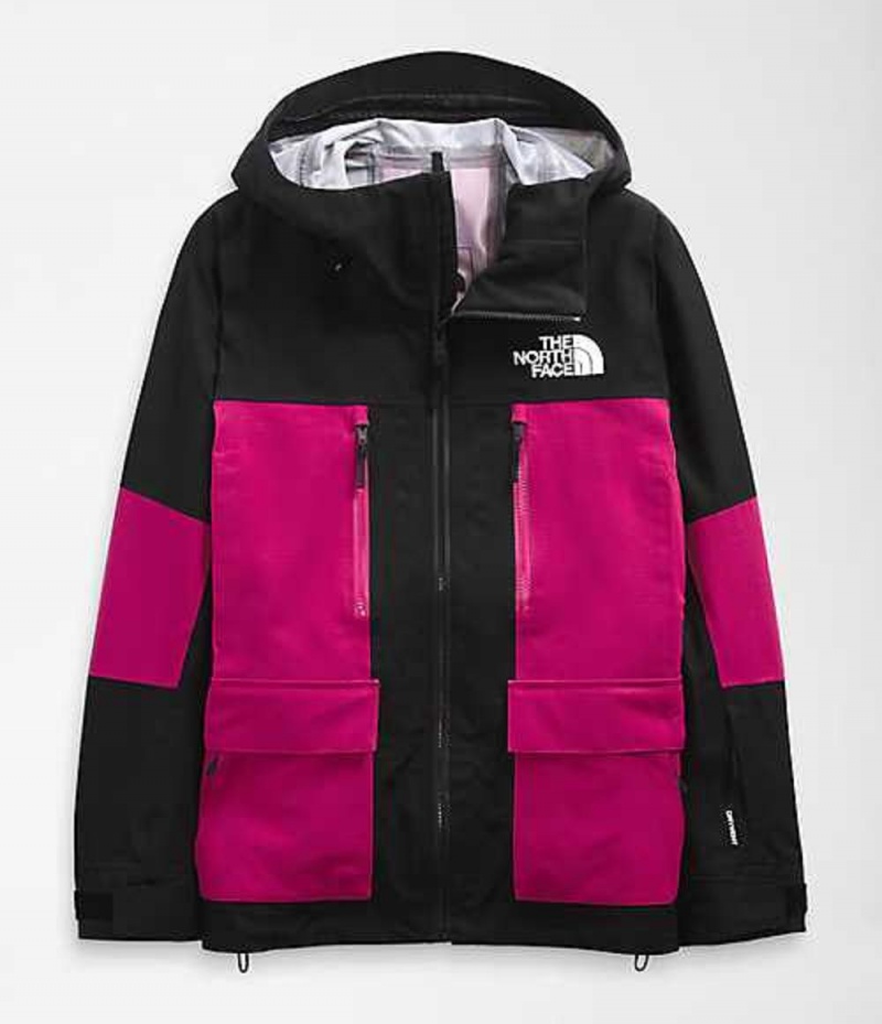 Skiing The North Face Dragline Mujer Negras Rosas | 1027934-OP