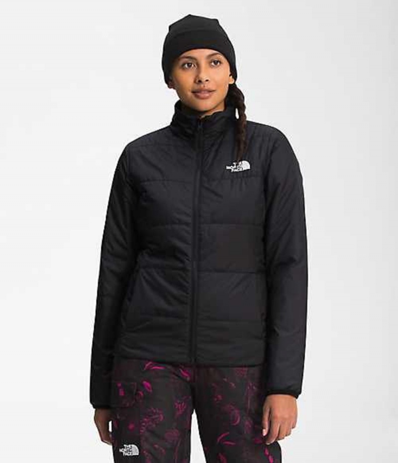 Skiing The North Face Garner Triclimate® Mujer Moradas Negras | 4627819-PC