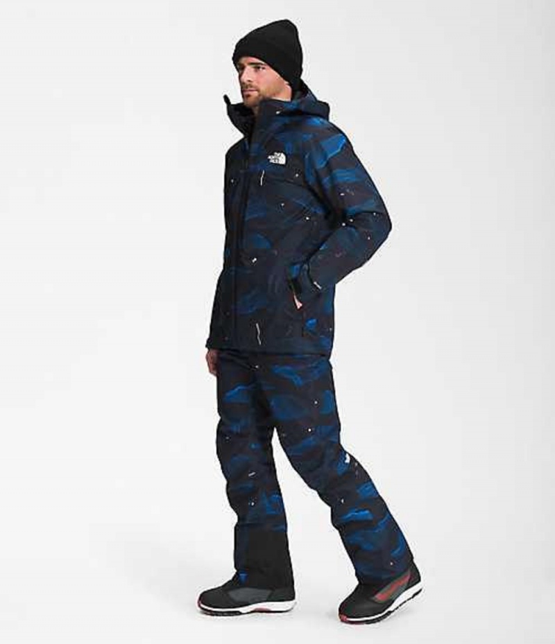 Skiing The North Face ThermoBall™ Eco Hombre Azul Marino Negras | 3681940-SP