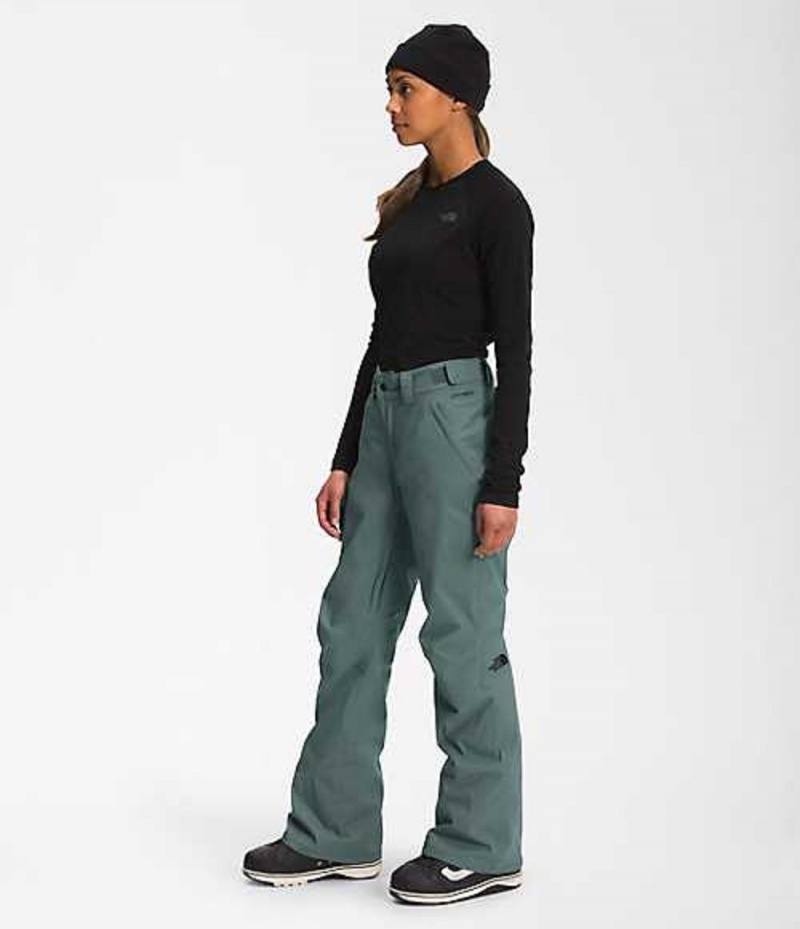 Snowboard Pants The North Face Freedom Mujer Verde | 7513908-QS