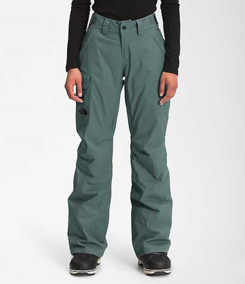 Snowboard Pants The North Face Freedom Mujer Verde | 7513908-QS