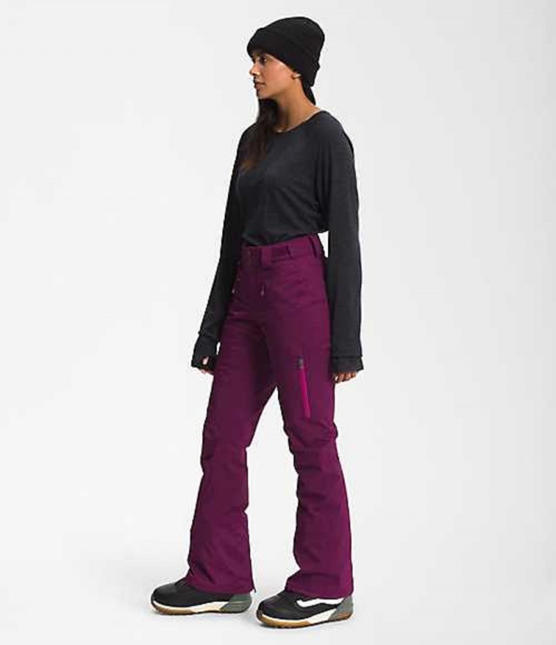 Snowboard Pants The North Face Lenado Mujer Moradas | 9641250-GZ