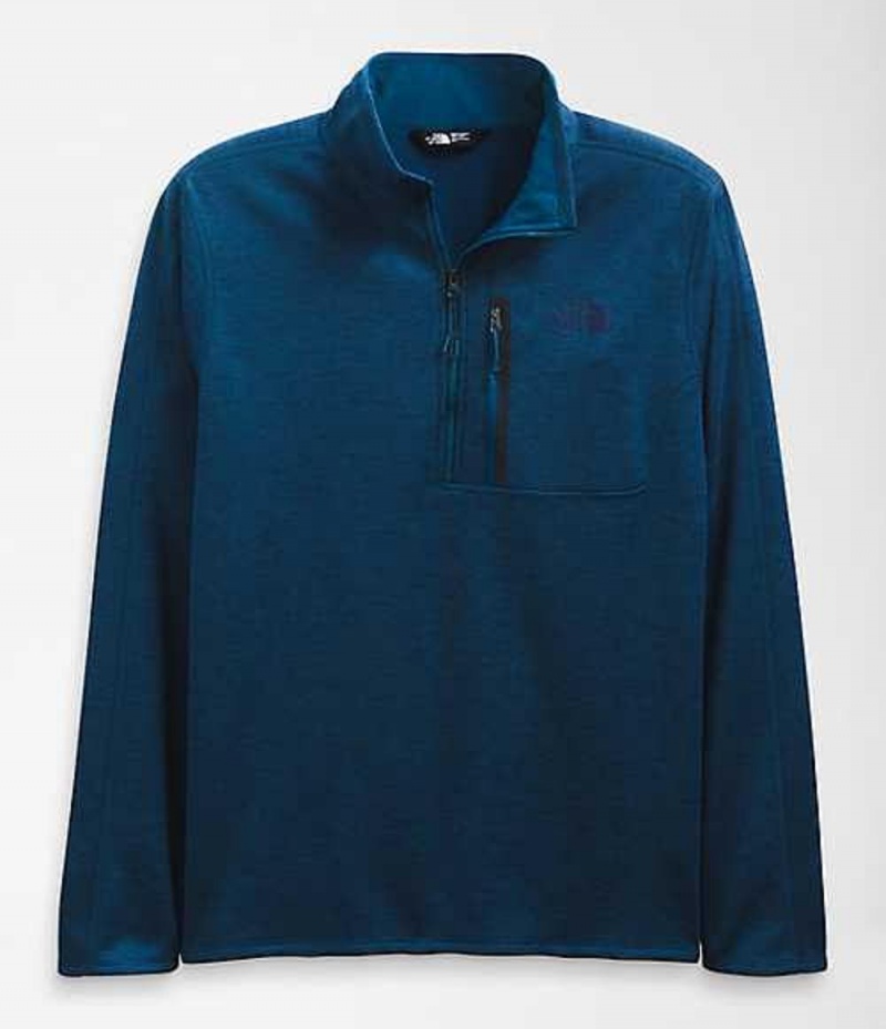 Sudadera The North Face Canyonlands Hombre Azules | 4596702-QS