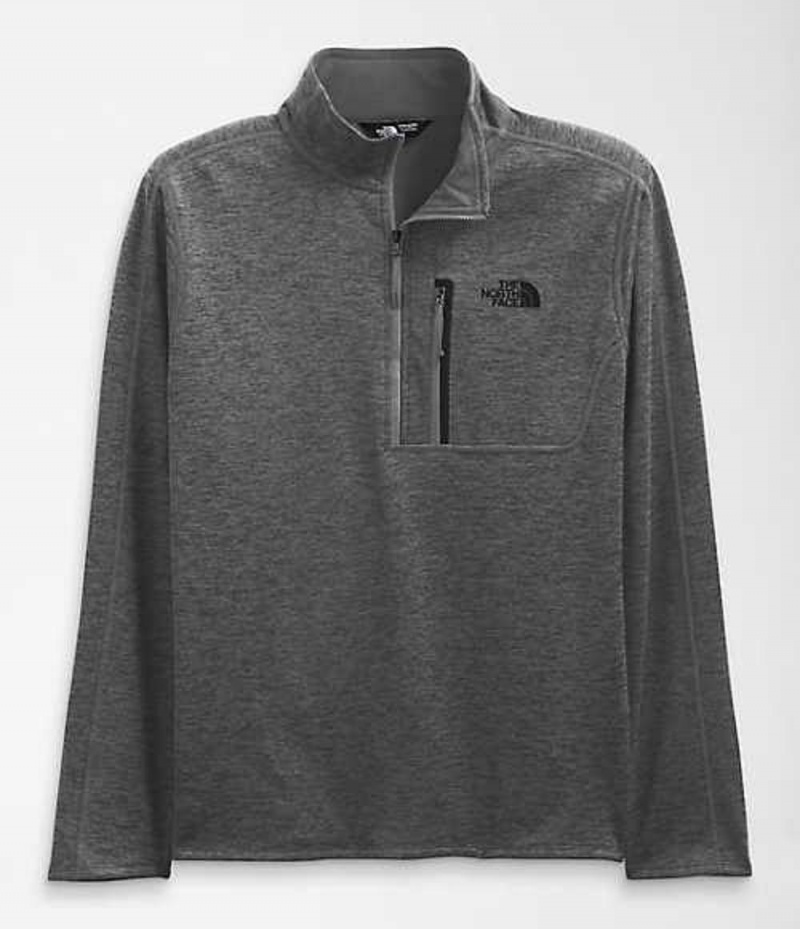 Sudadera The North Face Canyonlands Hombre Gris Oscuro | 8692401-FT