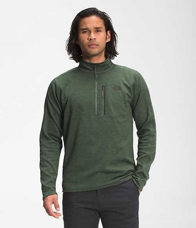 Sudadera The North Face Canyonlands Hombre Verde Oliva | 7903516-TI