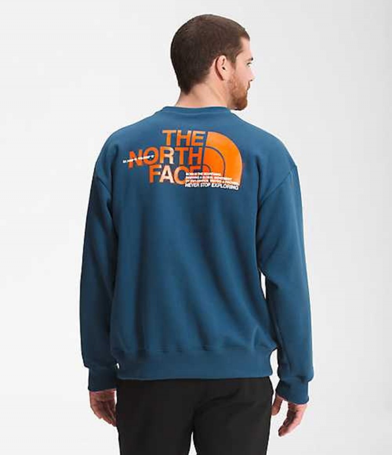 Sudadera The North Face Coordinates Hombre Azules | 6104298-ZW