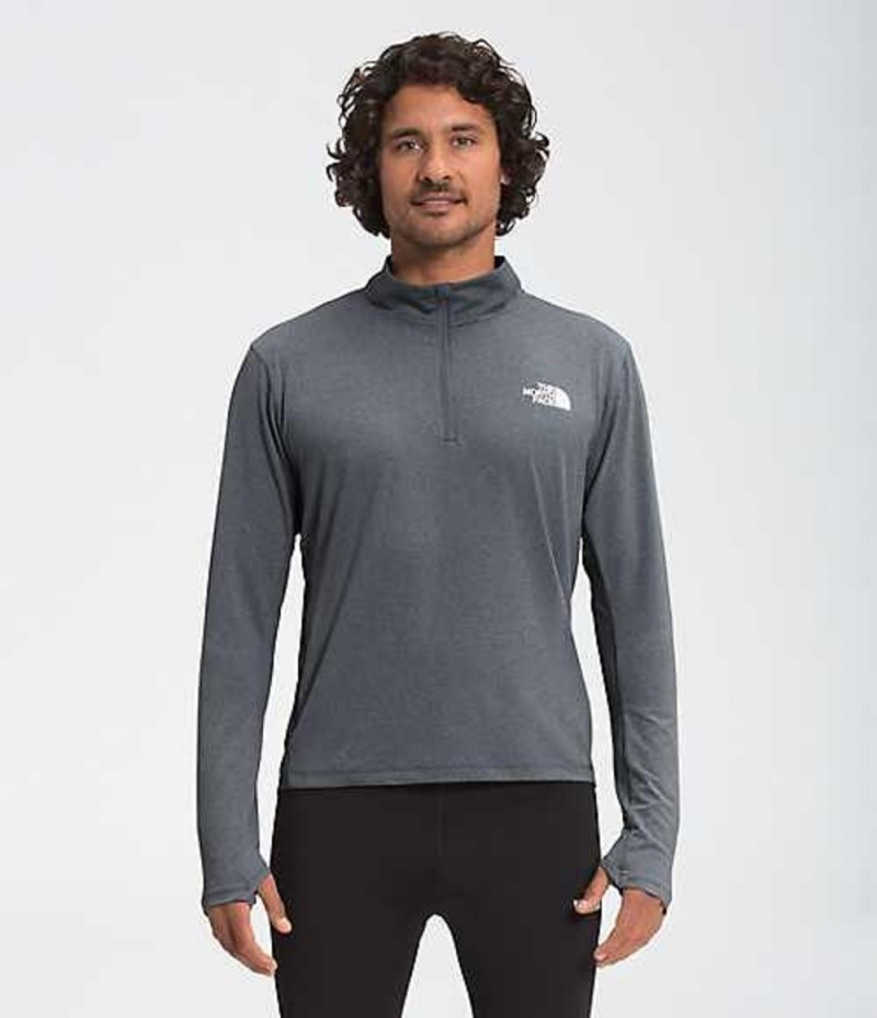 Sudadera The North Face Riseway ½ Zip Hombre Gris | 2531074-HU