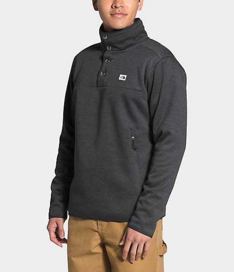 Sudadera The North Face Sherpa Patrol Hombre Gris Blancas | 8129473-RS