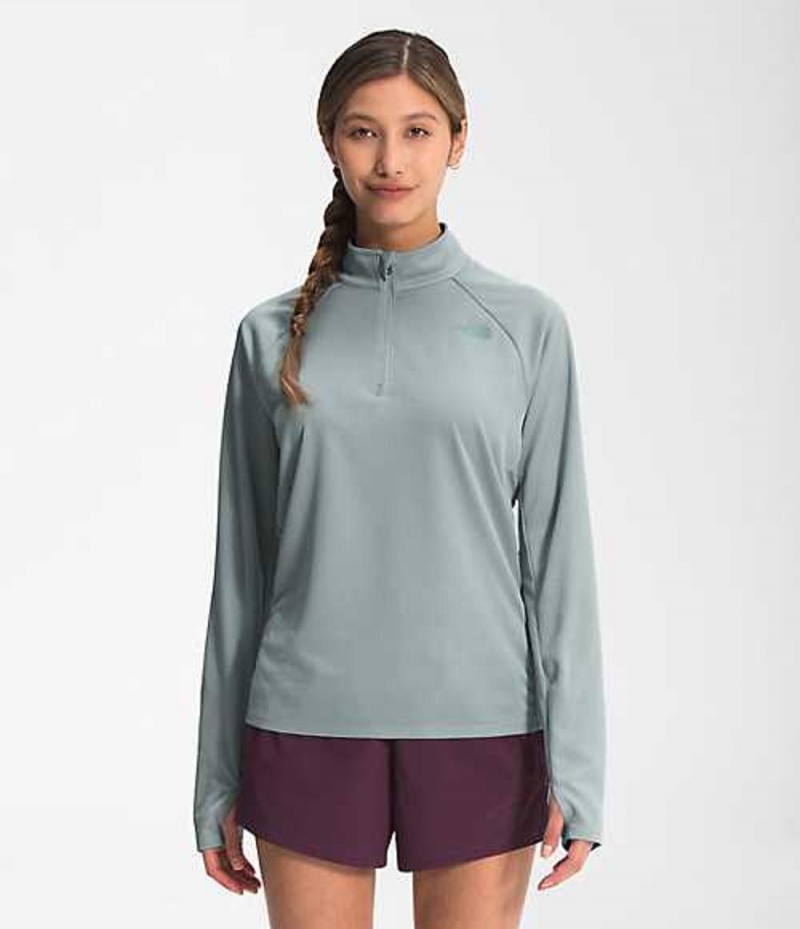 Sudadera The North Face Wander Mujer Plateadas Azules | 3489206-OV