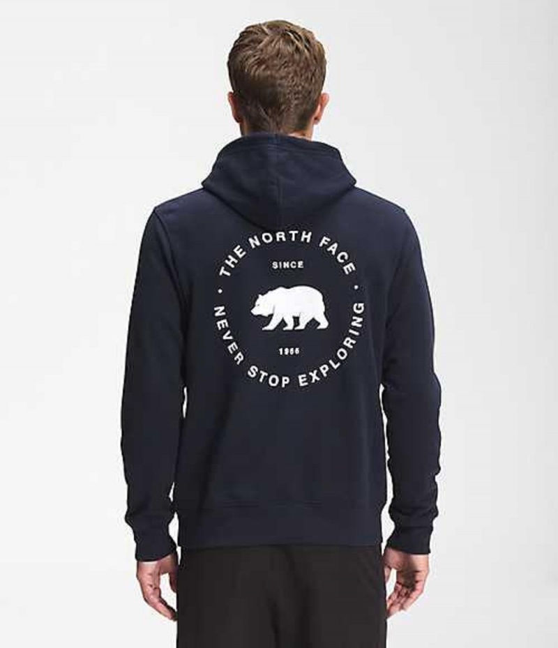 Sudadera con Capucha The North Face Bear NSE Hombre Azul Marino | 9016258-LE