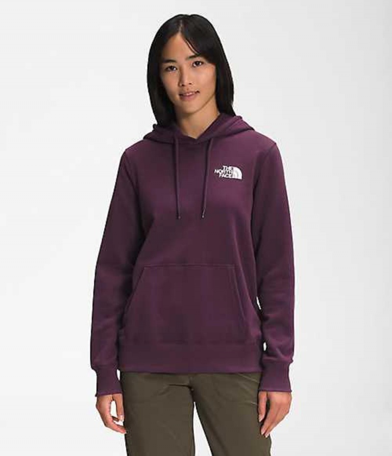 Sudadera con Capucha The North Face Box NSE Mujer Burdeos | 7418320-KT