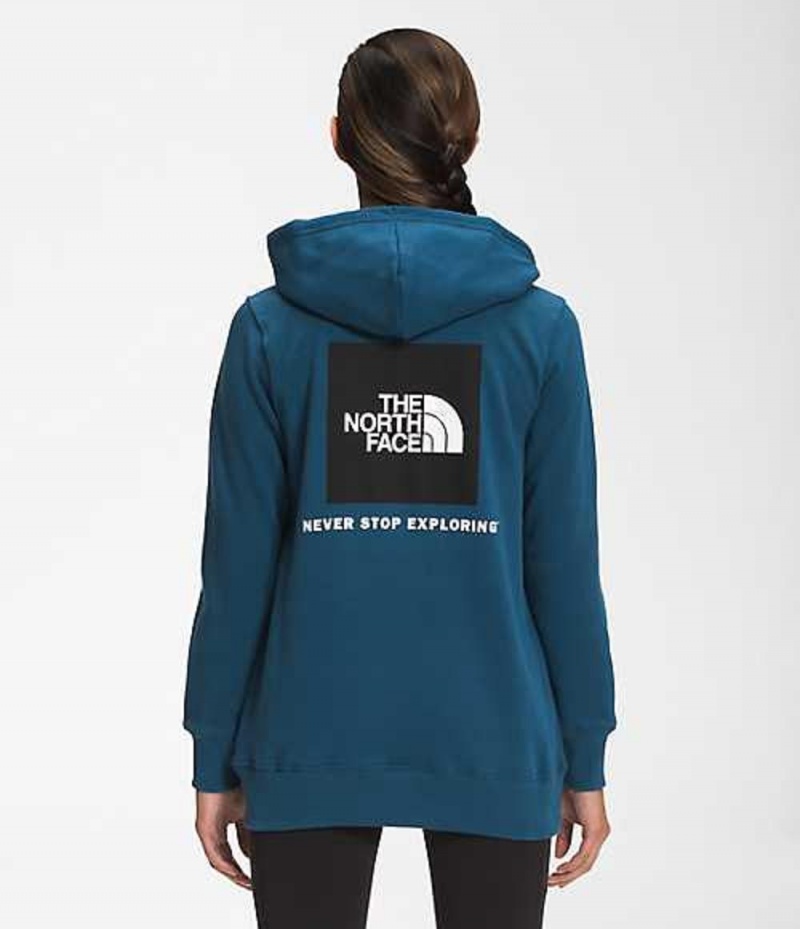 Sudadera con Capucha The North Face Box NSE Mujer Azules | 4378521-QJ