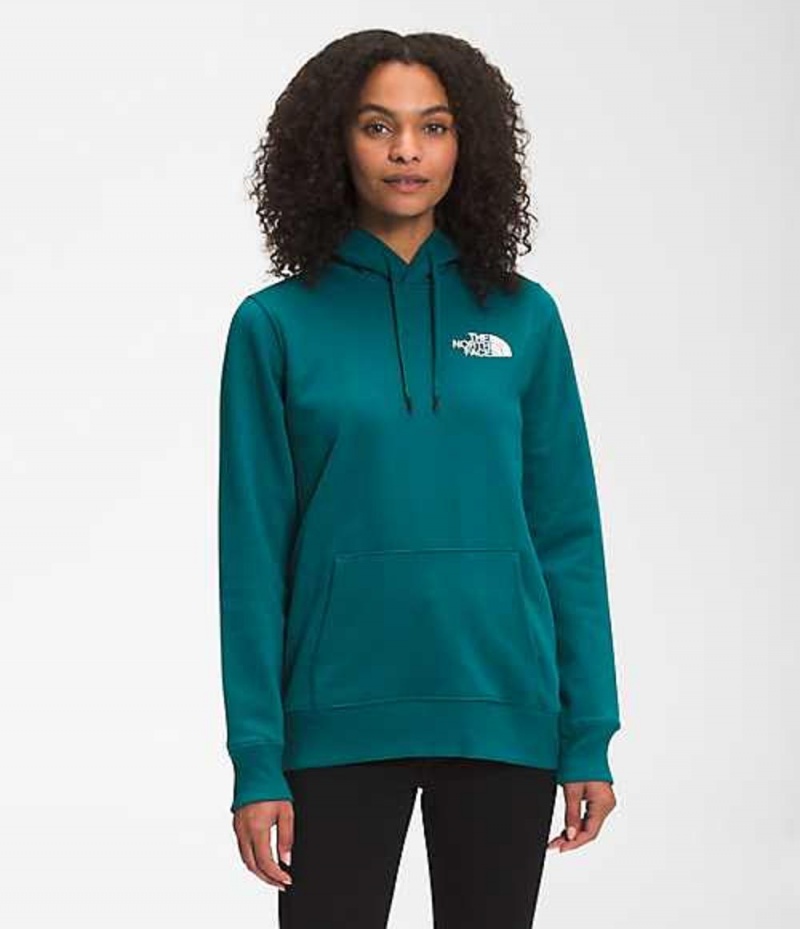 Sudadera con Capucha The North Face Box NSE Mujer Turquesa | 4371902-TH