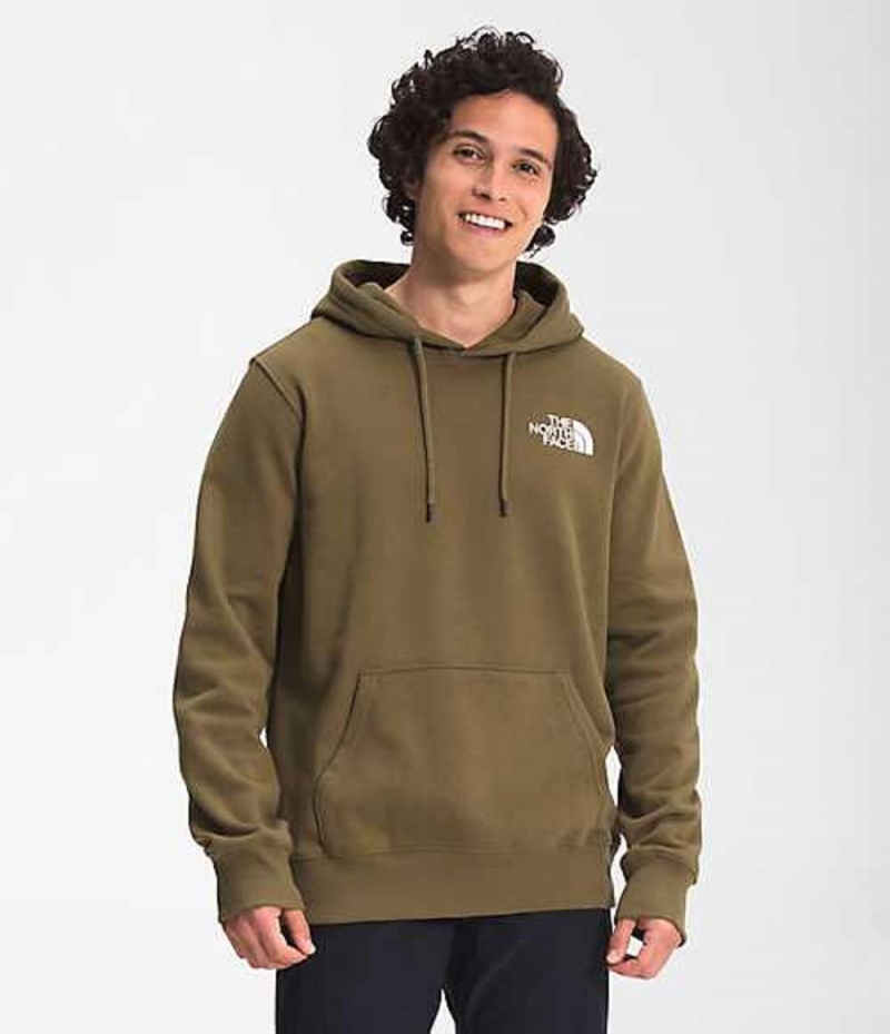 Sudadera con Capucha The North Face Box NSE Hombre Verde Oliva | 9586710-IB