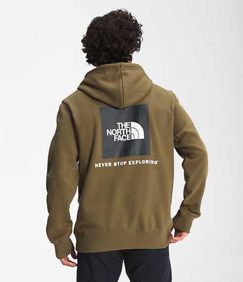 Sudadera con Capucha The North Face Box NSE Hombre Verde Oliva | 9586710-IB