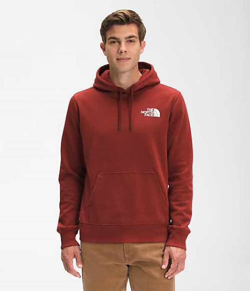 Sudadera con Capucha The North Face Box NSE Hombre Rojas Negras | 7581629-EP