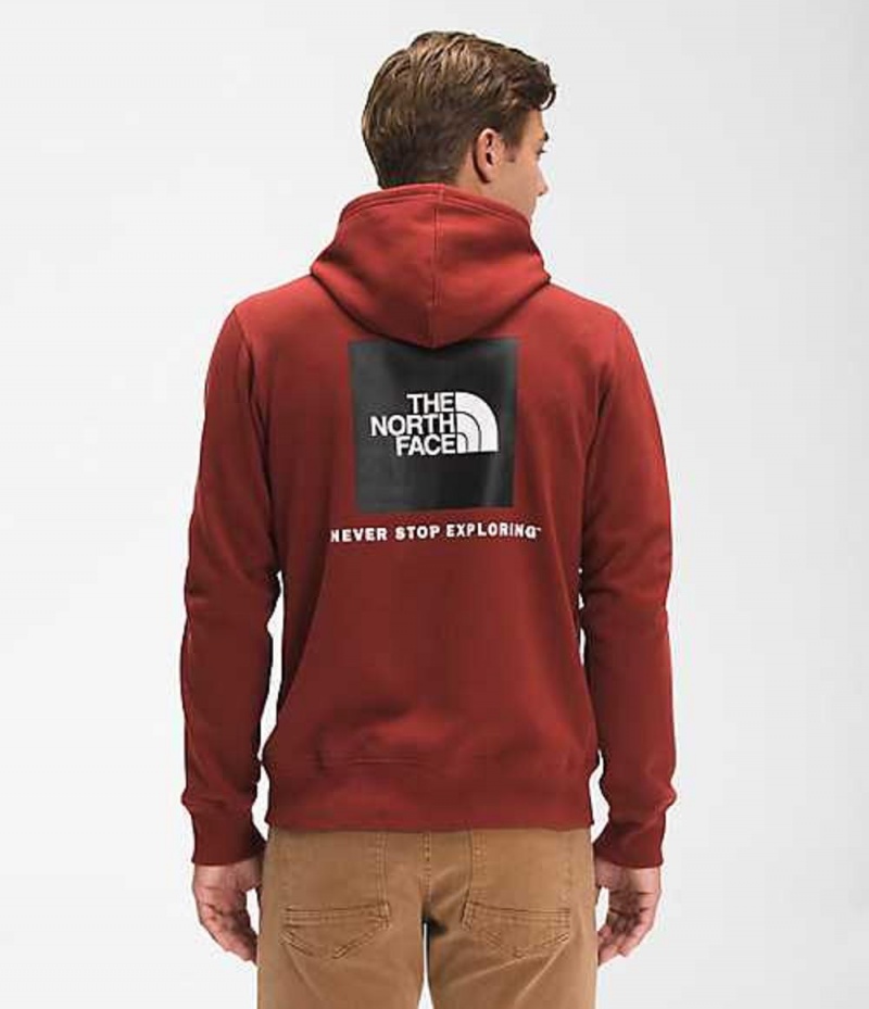 Sudadera con Capucha The North Face Box NSE Hombre Rojas Negras | 7581629-EP