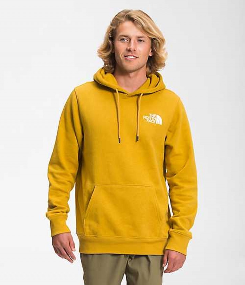 Sudadera con Capucha The North Face Box NSE Hombre Amarillo | 7925463-VL