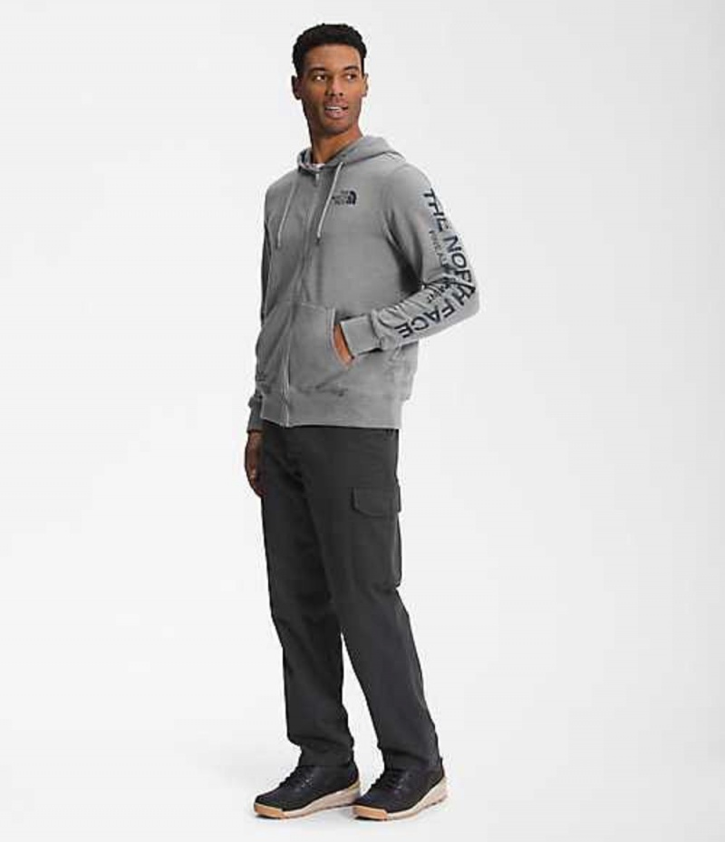 Sudadera con Capucha The North Face Brand Proud Hombre Gris | 2563918-KB