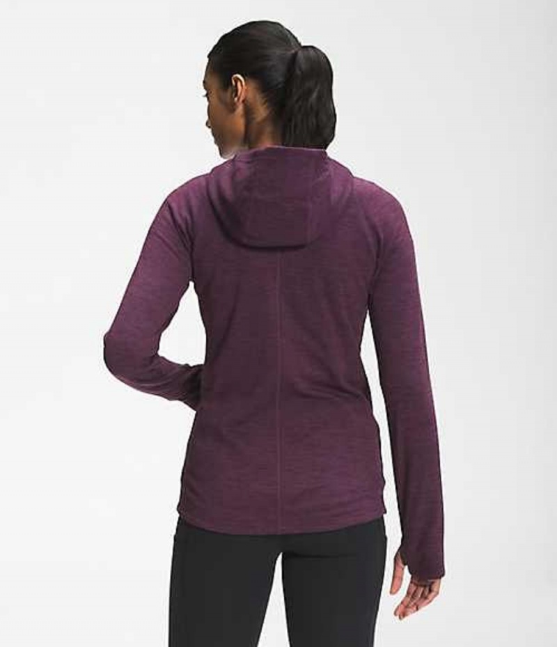 Sudadera con Capucha The North Face Canyonlands Mujer Burdeos | 1408572-PM