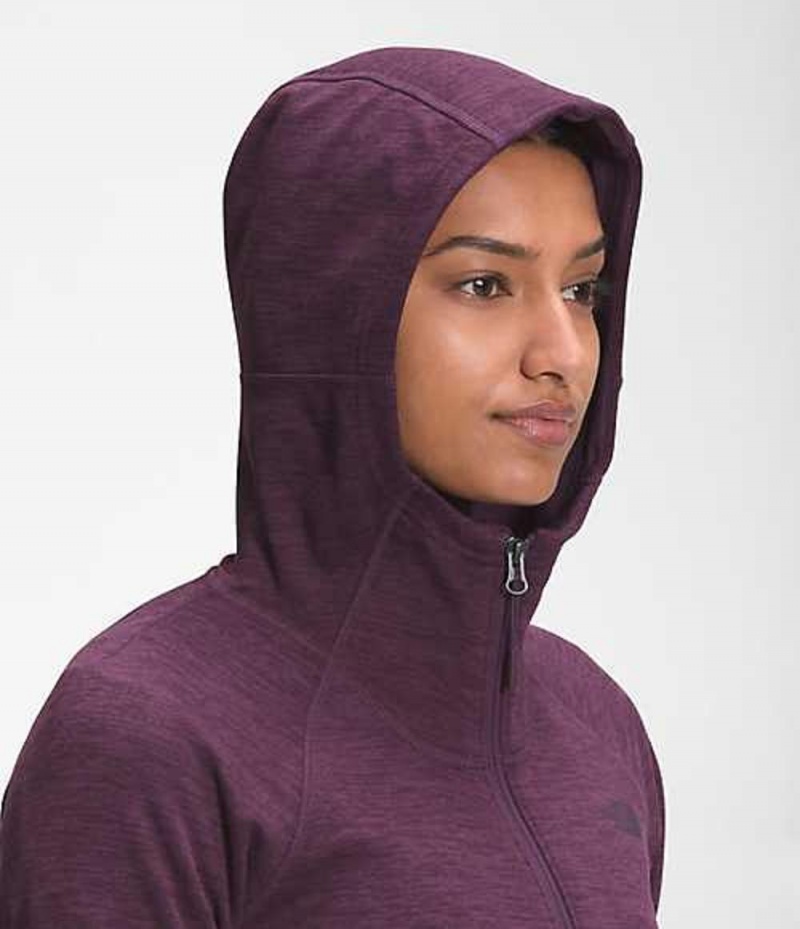 Sudadera con Capucha The North Face Canyonlands Mujer Burdeos | 1408572-PM