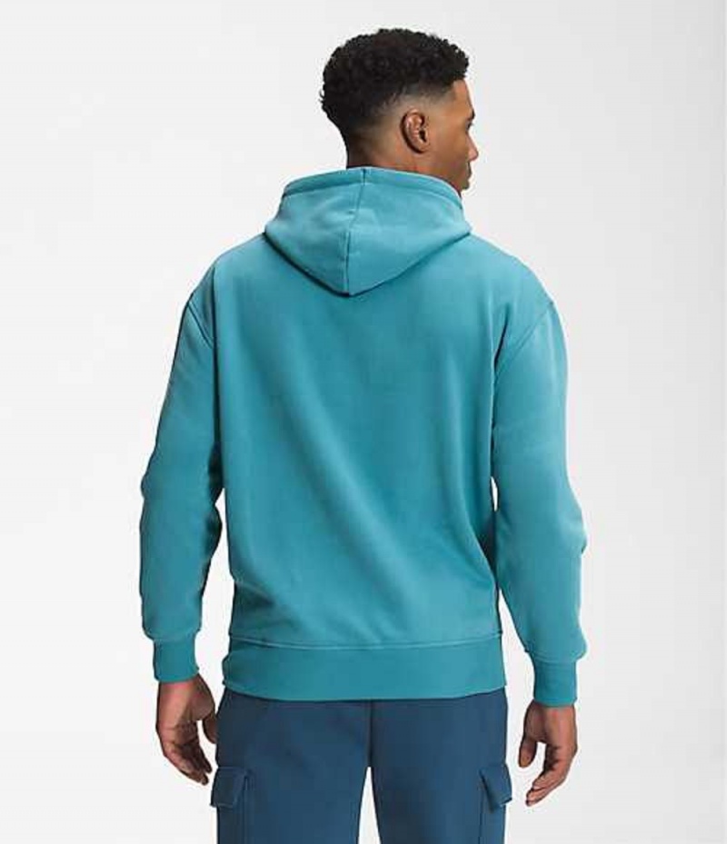 Sudadera con Capucha The North Face City Standard Hombre Azules | 2543176-OJ