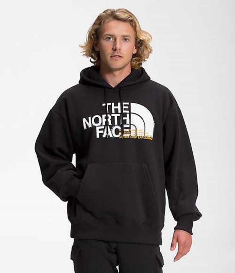 Sudadera con Capucha The North Face Coordinates Hombre Negras | 9052418-TF