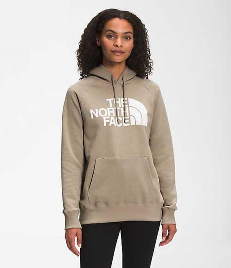 Sudadera con Capucha The North Face Half Dome Mujer Gris | 7230649-YP