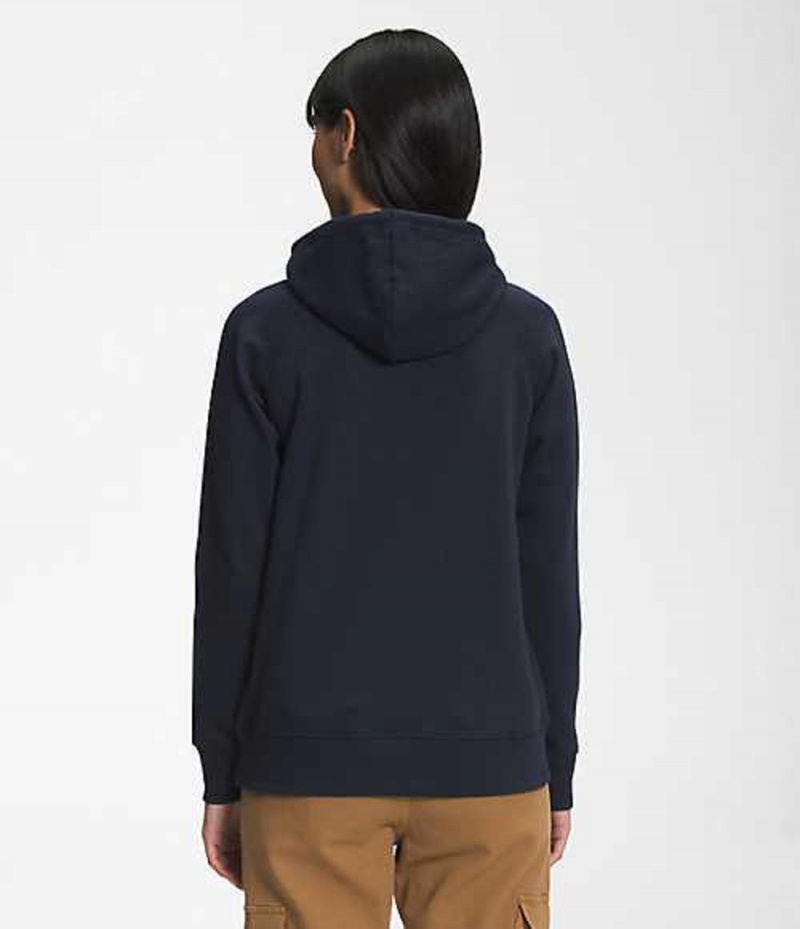 Sudadera con Capucha The North Face Half Dome Mujer Azul Marino | 1364298-SQ