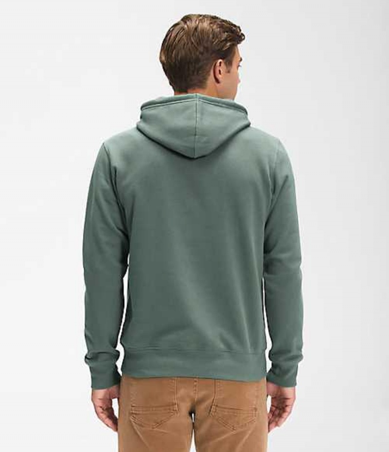 Sudadera con Capucha The North Face Half Dome Hombre Verde | 7890314-TL