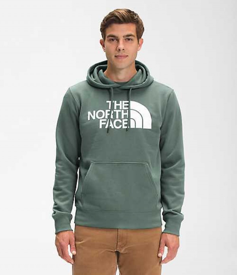 Sudadera con Capucha The North Face Half Dome Hombre Verde | 7890314-TL