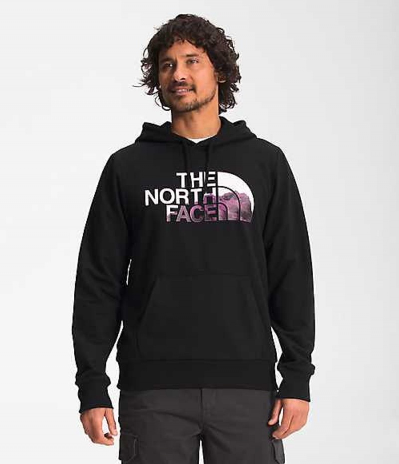 Sudadera con Capucha The North Face Logo Play Hombre Negras | 0426159-QW