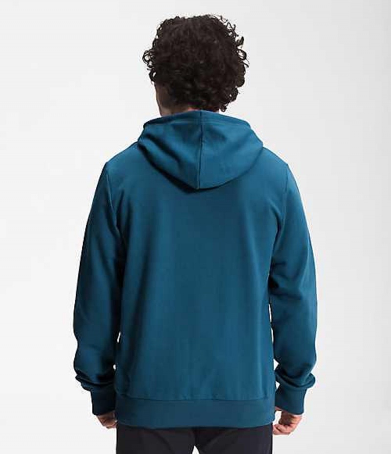 Sudadera con Capucha The North Face Logo Play Hombre Azules | 1257649-XQ