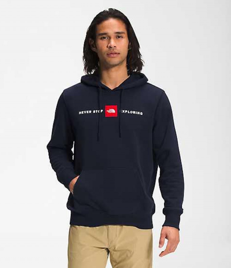 Sudadera con Capucha The North Face Red\'s Pullover Hombre Azul Marino | 8375026-ER