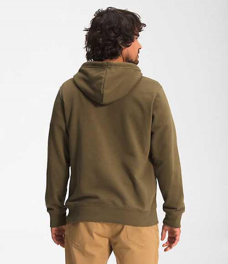 Sudadera con Capucha The North Face Red's Pullover Hombre Verde Oliva | 9453602-WE