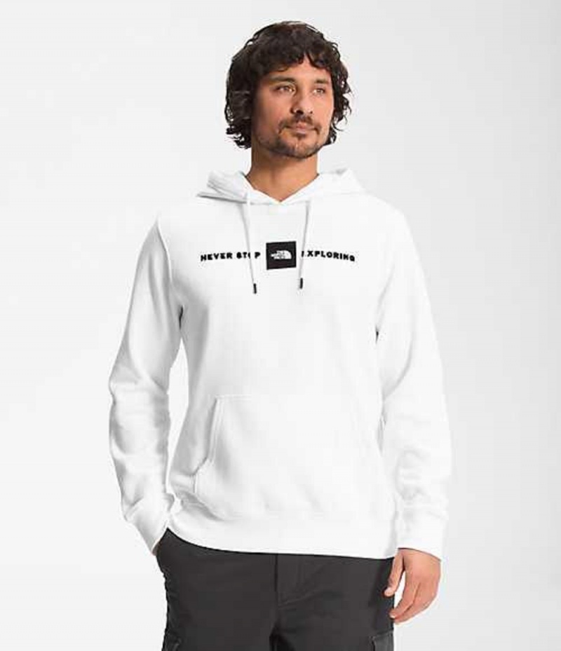 Sudadera con Capucha The North Face Red\'s Pullover Hombre Blancas | 8214973-QU