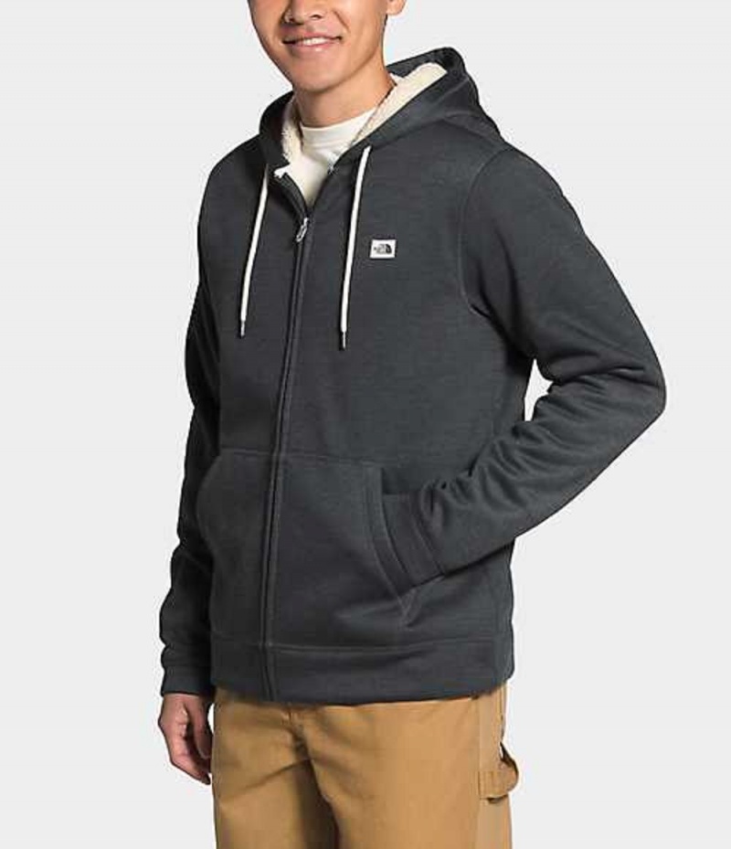 Sudadera con Capucha The North Face Sherpa Patrol Hombre Gris Blancas | 8047531-SH