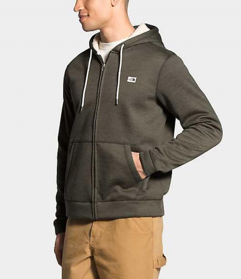 Sudadera con Capucha The North Face Sherpa Patrol Hombre Gris Marrones Verde Blancas | 6048935-MO