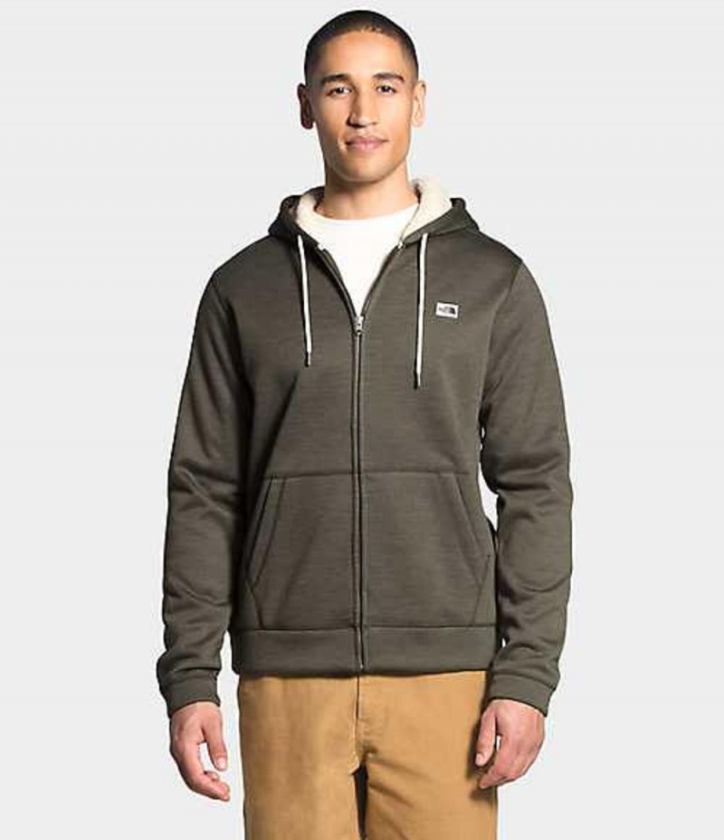 Sudadera con Capucha The North Face Sherpa Patrol Hombre Gris Marrones Verde Blancas | 6048935-MO