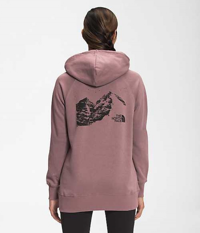 Sudadera con Capucha The North Face Snowy Mountain Mujer Moradas | 4873962-VW