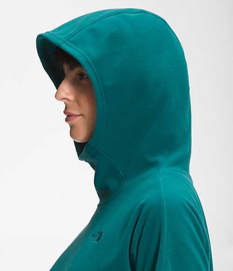 Sudadera con Capucha The North Face TKA Glacier Mujer Turquesa | 3847021-OK