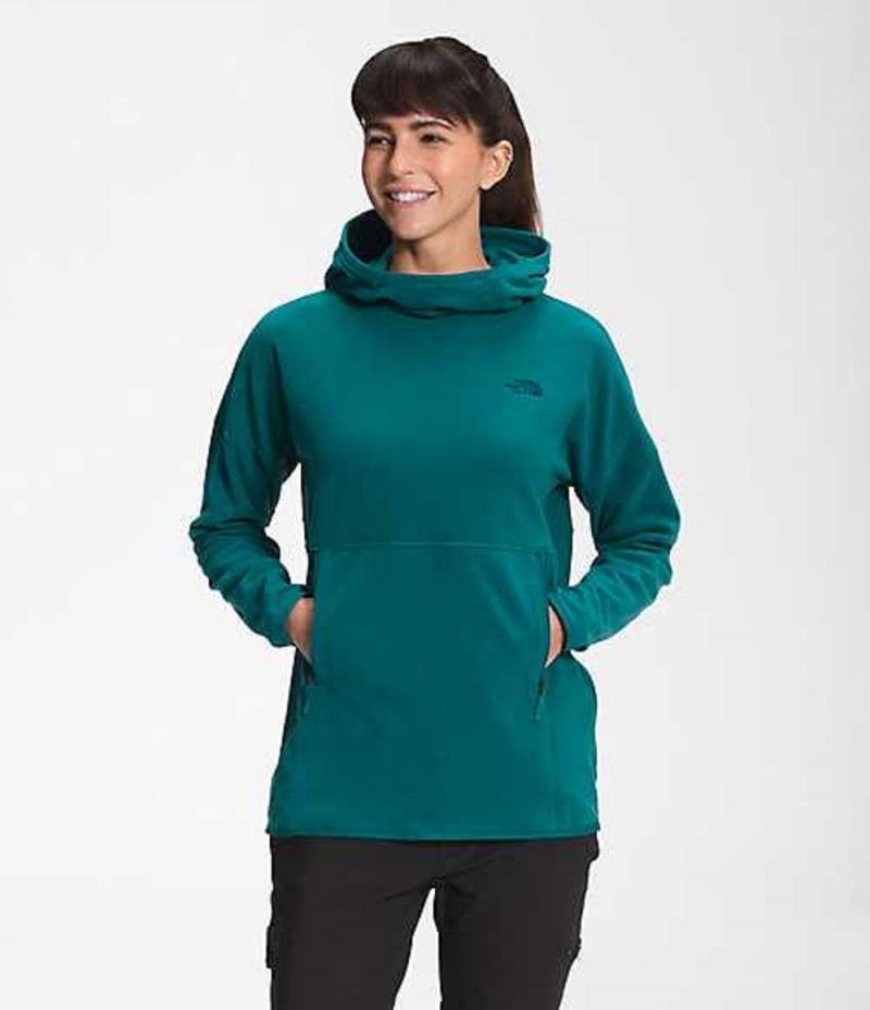 Sudadera con Capucha The North Face TKA Glacier Mujer Turquesa | 3847021-OK