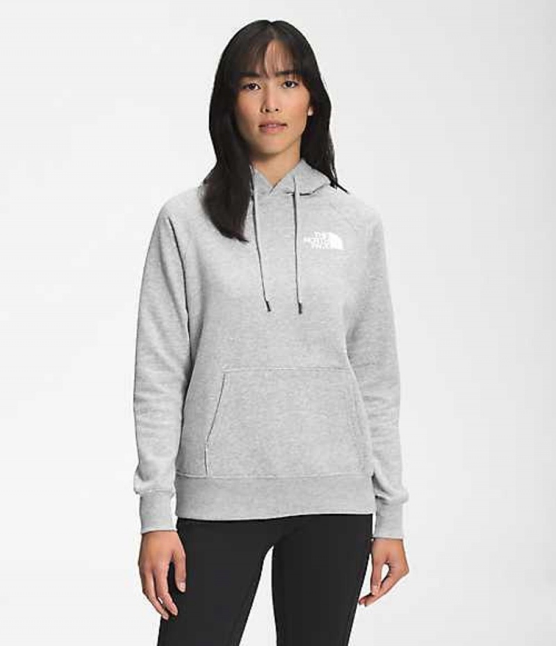 Sudadera con Capucha The North Face Walls Mujer Gris Claro | 0175896-WC