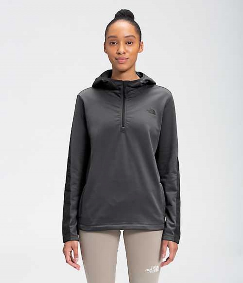 Sudadera con Capucha The North Face Wayroute Mujer Gris Negras | 1726495-WR