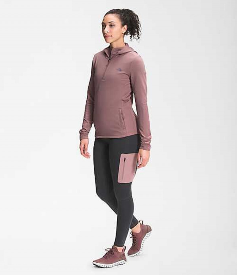 Sudadera con Capucha The North Face Wayroute Mujer Moradas | 0129845-NF