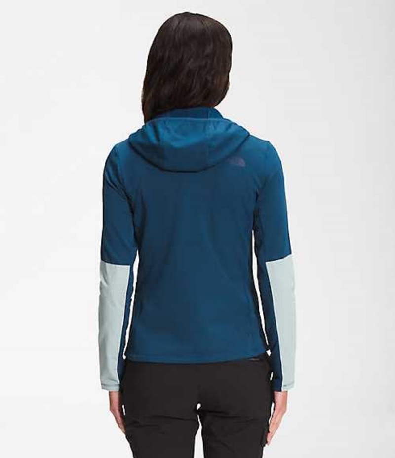 Sudadera con Capucha The North Face Wayroute Mujer Plateadas Azules | 1357860-QX