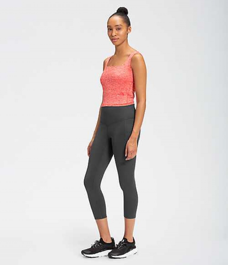 Tight The North Face Motivation Mujer Gris | 6437291-KV